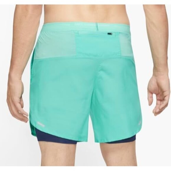 Nike Men's Dri-FIT 2-in-1 Stride Athletic Training Shorts Style XX-Large - Picture 2 of 3